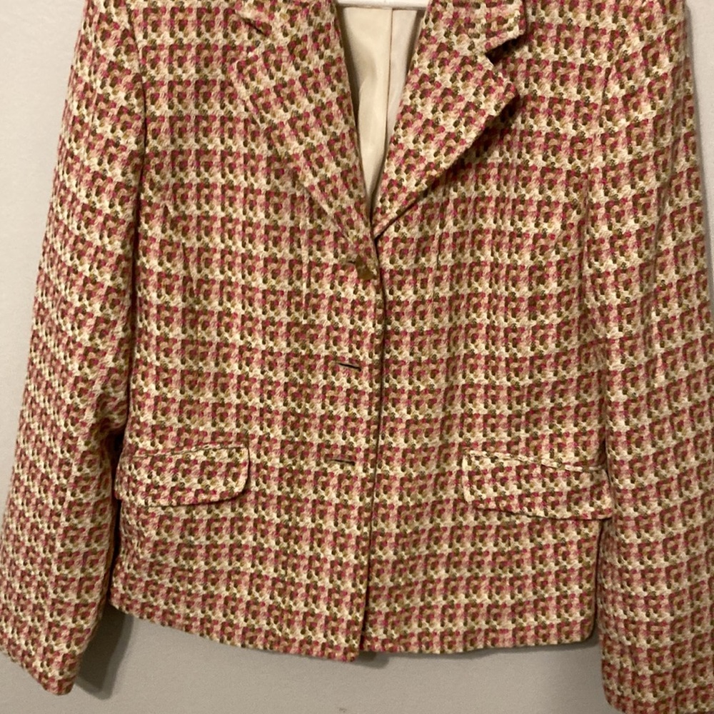 Talbots Vintage Partial Wool Jacket - image 2